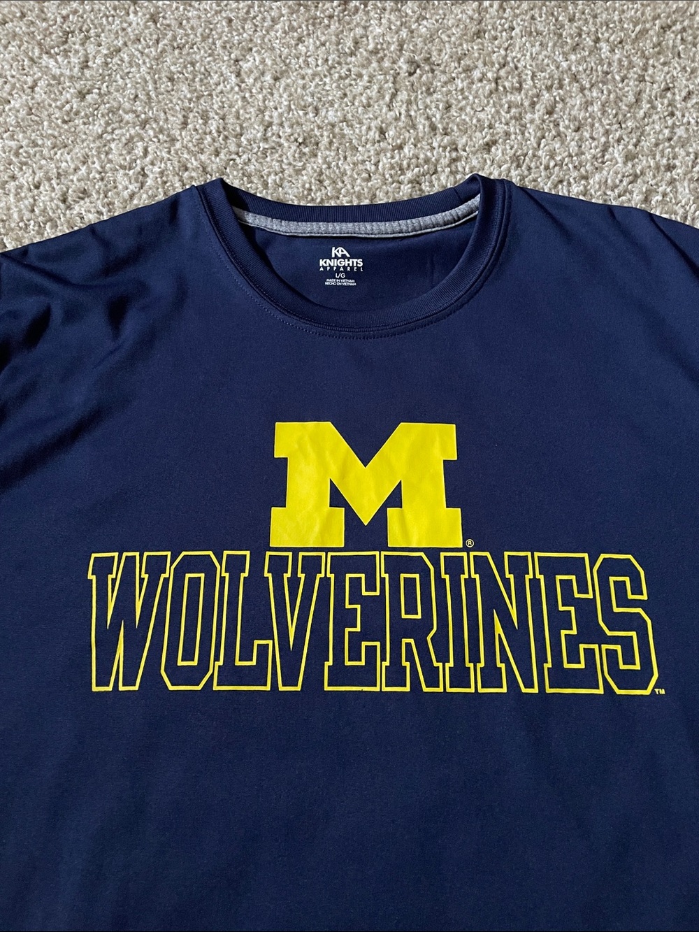 Michigan Wolverines Performance Tee - Picture 2 of 3